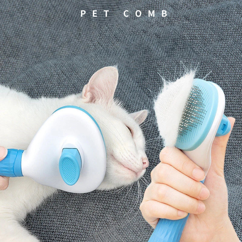 PawEase ProBrush – Cepillo Profesional para Perros y Gatos (Anti-Enredo y Anti-Caída)
